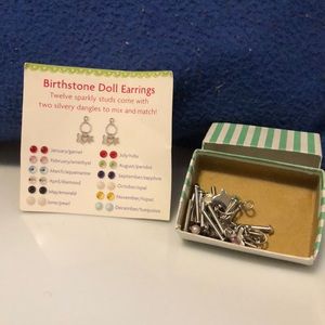 american girl doll earrings